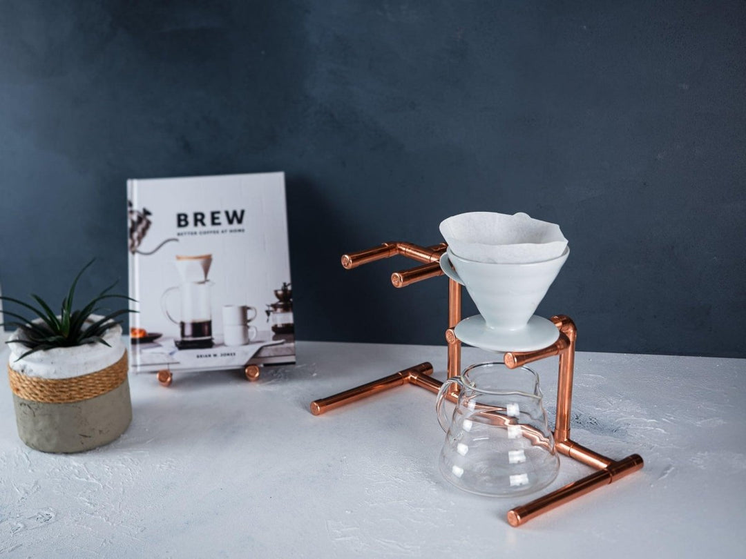 CC Copper Design - Morenci Bakır V60 Kahve Standı - Kahve Standı