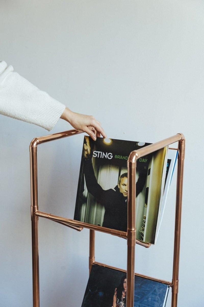 Ergani Bakır Ayaklı Plaklık