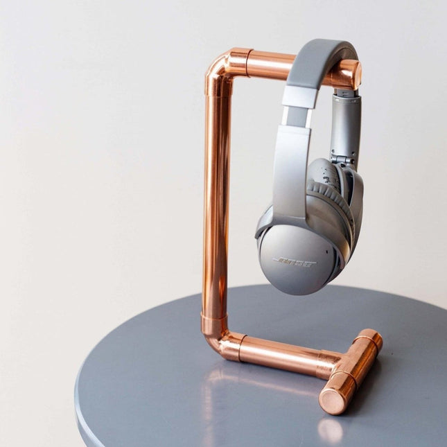 CC Copper Design - Sentinel Bakır Kulaklık Askılığı - Kulaklık Standı
