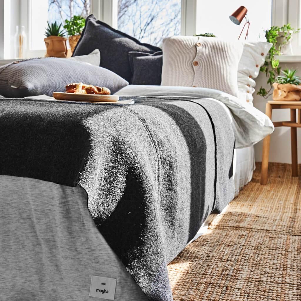Moyha - Comfort Antrasit Yatak Örtüsü