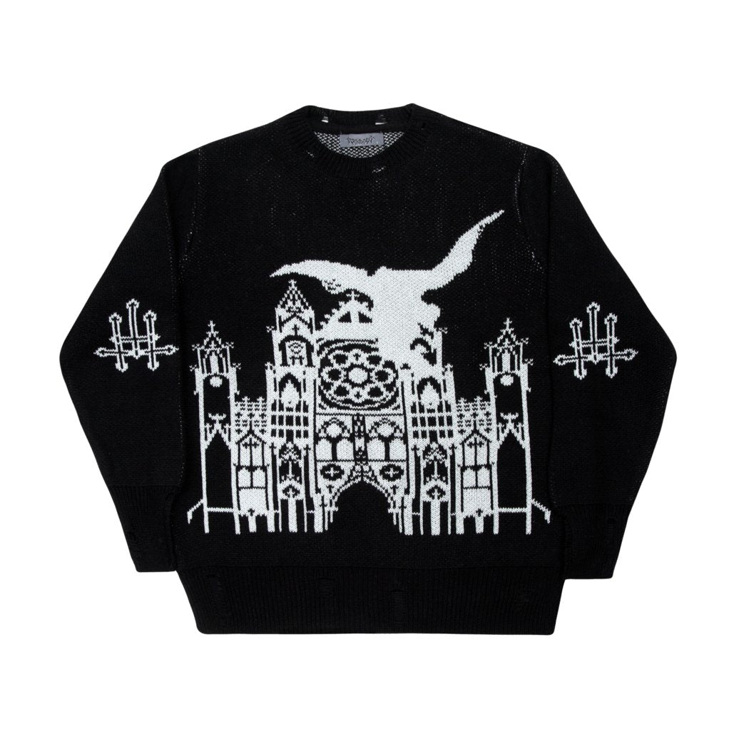 Death is Easy - Unisex Angel Knitted Sweater - Kazak