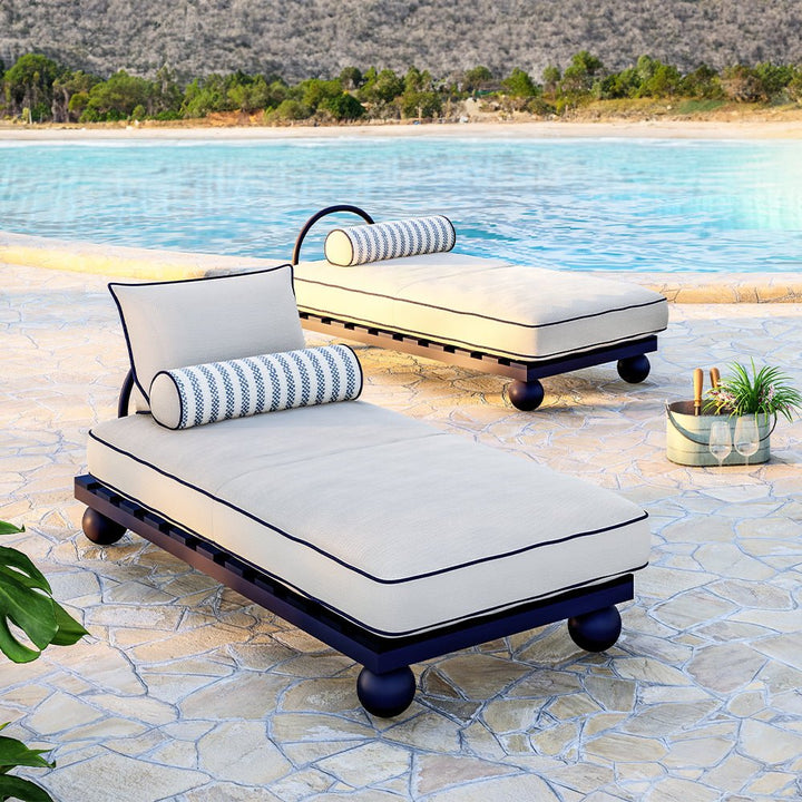 deekobjects - Picasso Outdoor Daybed- Mavi - Şezlong