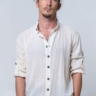 Dut Project - Flevo - Şile Bezi Gömlek - Erkek Gömlek