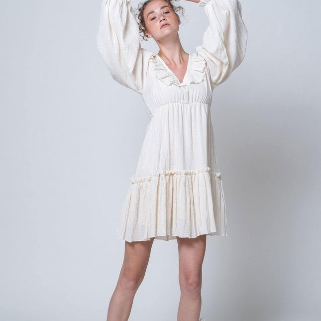 Dut Project - Gila - Şile Bezi Elbise - Elbise