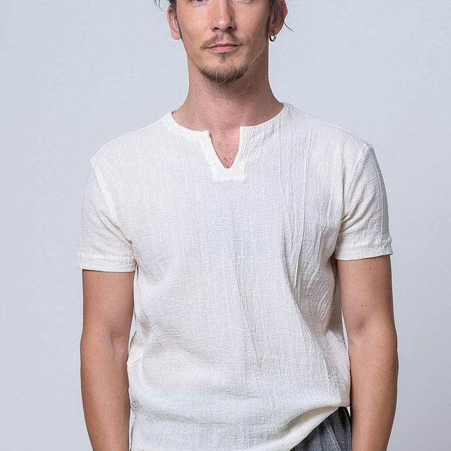 Dut Project - Gorda - Şile Bezi Tişört - Erkek Gömlek