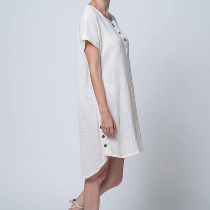Dut Project - Nen - Şile Bezi Elbise - Elbise