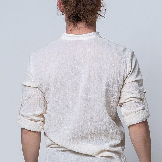 Dut Project - Salda - Şile Bezi Tişört - Erkek Gömlek
