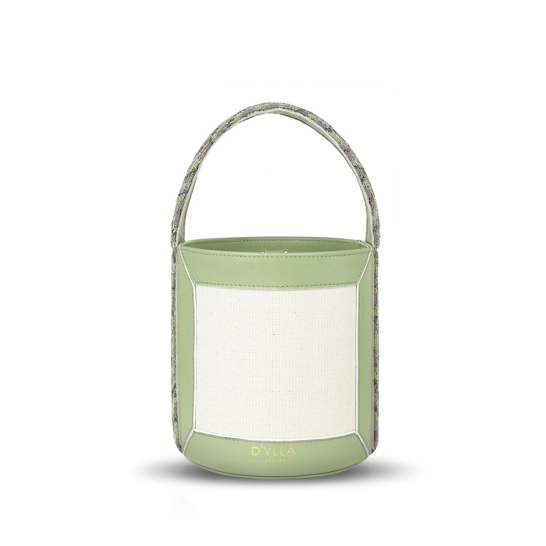 D'ylla Atelier - Lena Bucket Bag Green - Omuz Çantası