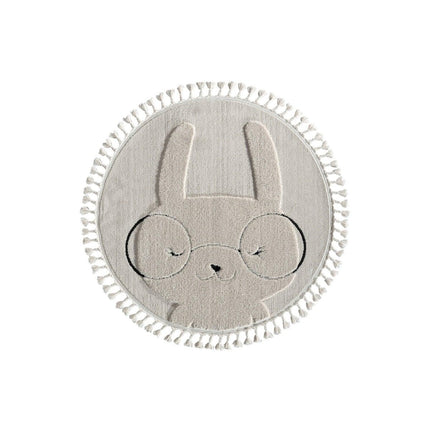 Empera - Kids Bunny Yuvarlak Halı - Kilim & Halı