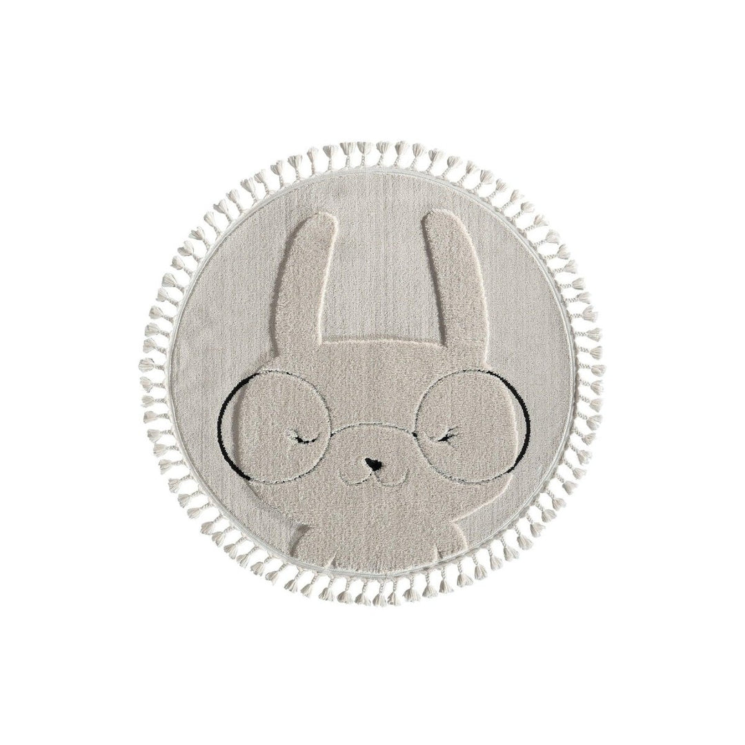 Empera - Kids Bunny Yuvarlak Halı - Kilim & Halı