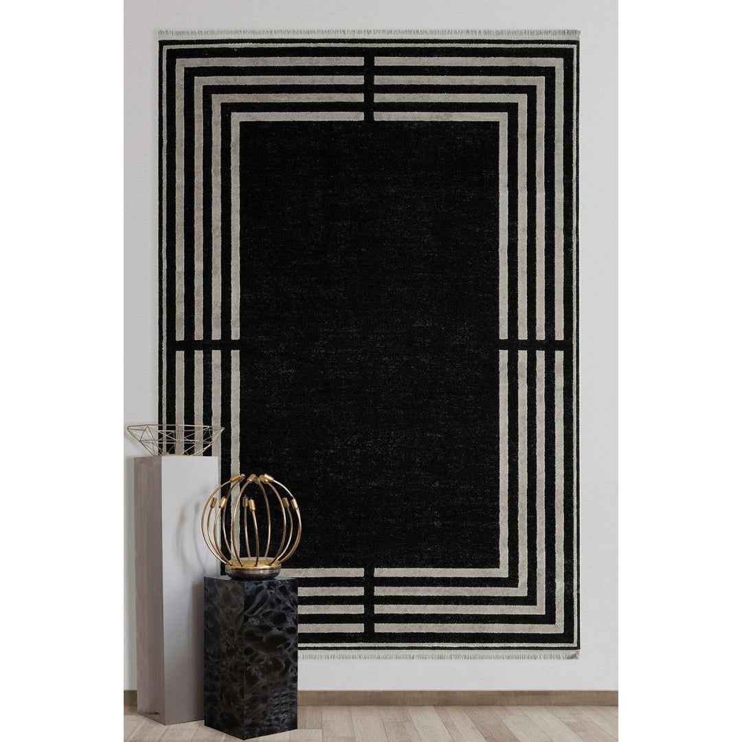 Empera - Taboo Slate Black Halı - Kilim & Halı