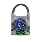 Fancy Monger - Blue Rose Speacial Craft Design El Çantası - El Çantası