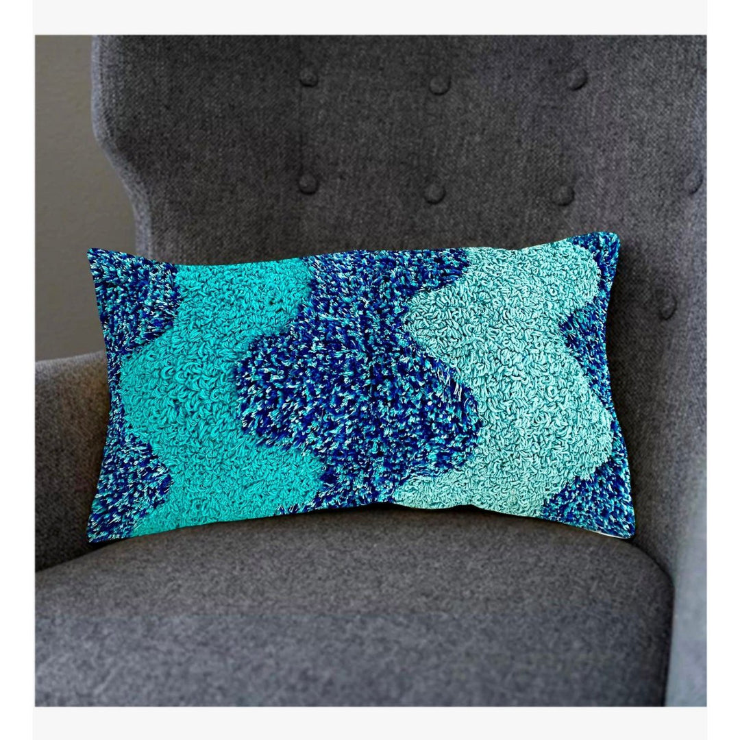 FILLE A FILLE DESIGN STUDIO - Blue Pillow - Yastık & Kırlent