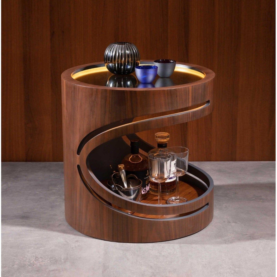 Gaen Studio - Flow Sehpa Kullanımlı Mini Bar - Mini Bar