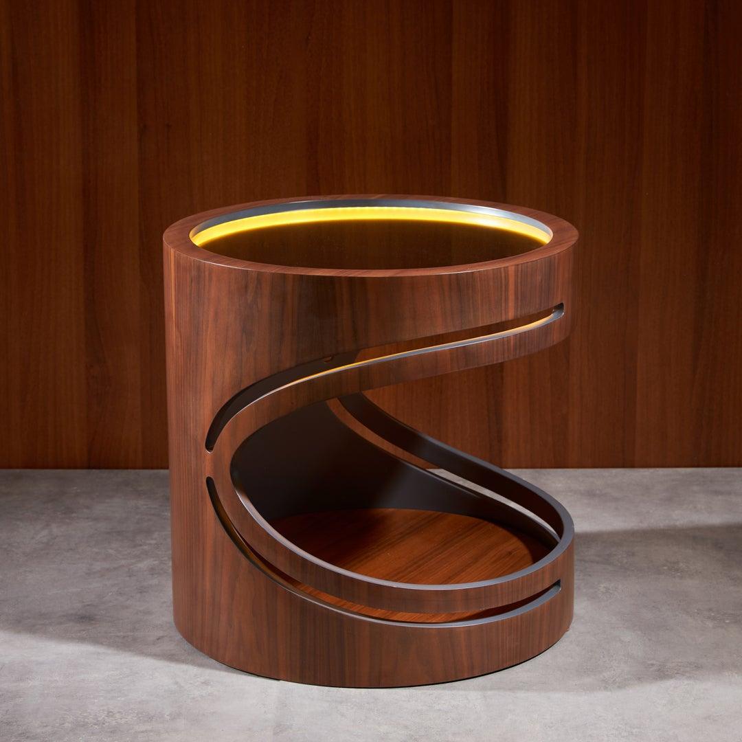 Flow Sehpa Kullanımlı Mini Bar - İçki Dolabı