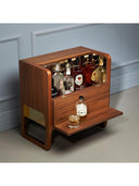 Pandora Sehpa Kullanımlı Mini Bar - İçki Dolabı