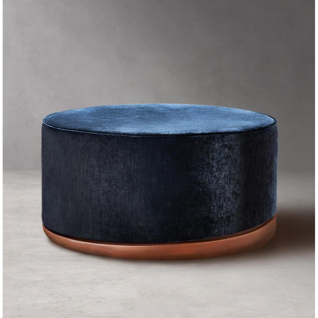 Byzance Kadife Büyük Puf