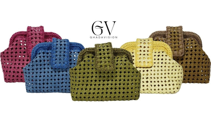 GHADAVISION - BOAVISTA HANDBAG İNDİGO MAVİ - Clutch