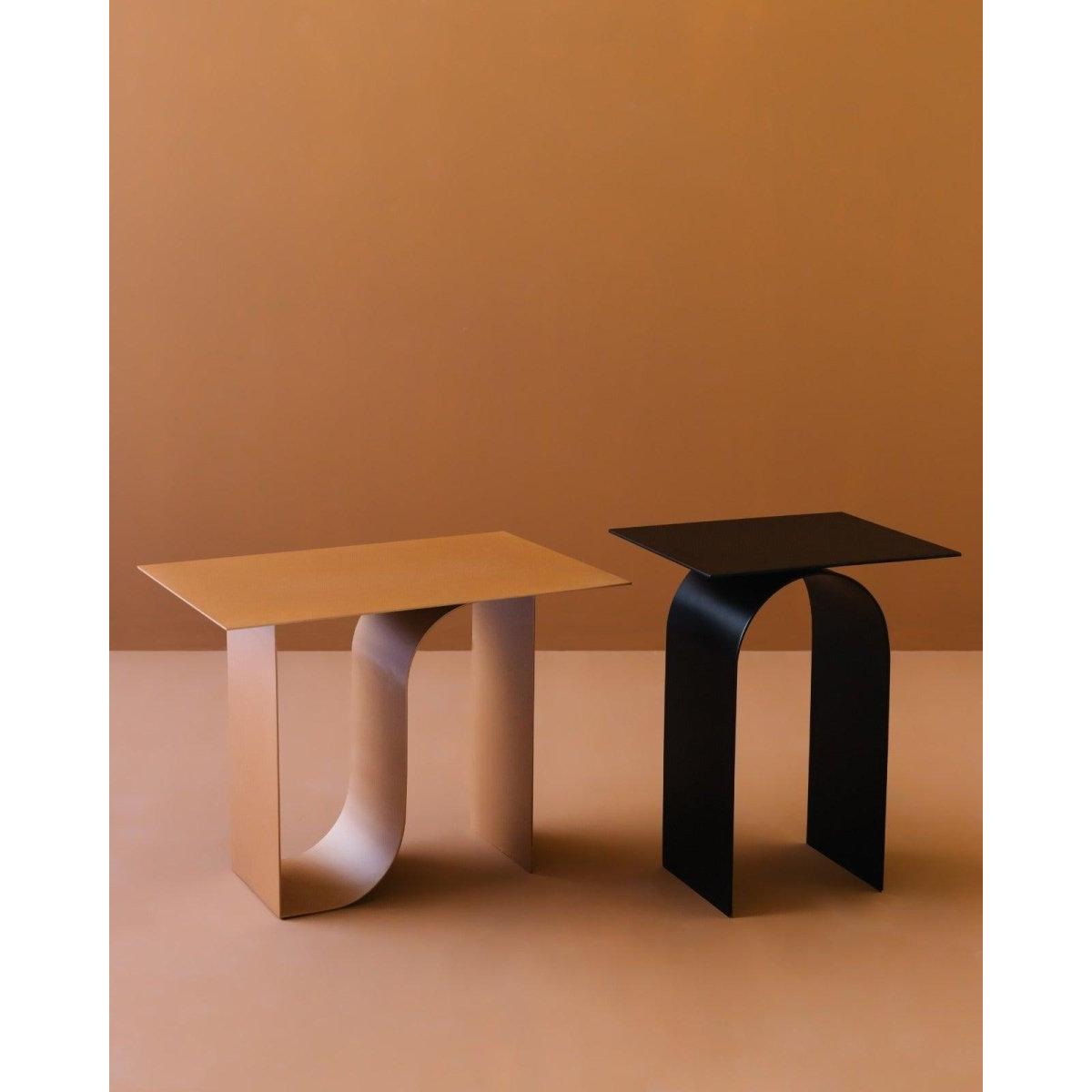 Curve No.2 Dergilik / Yan Sehpa Sarı