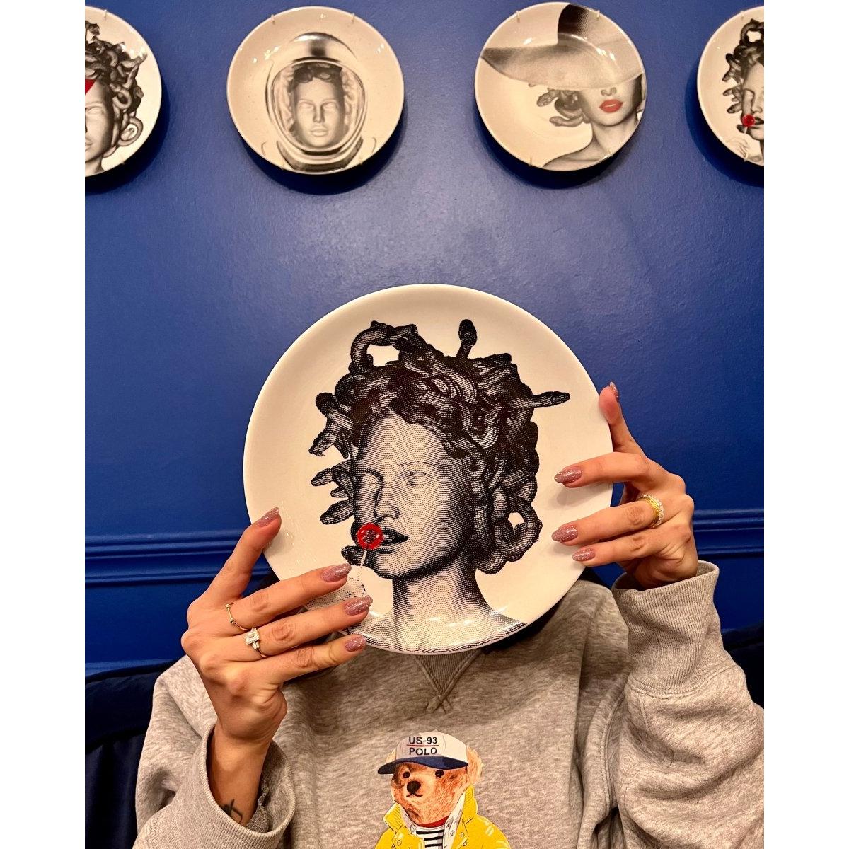 Dekoratif Tabak Medusa No:5