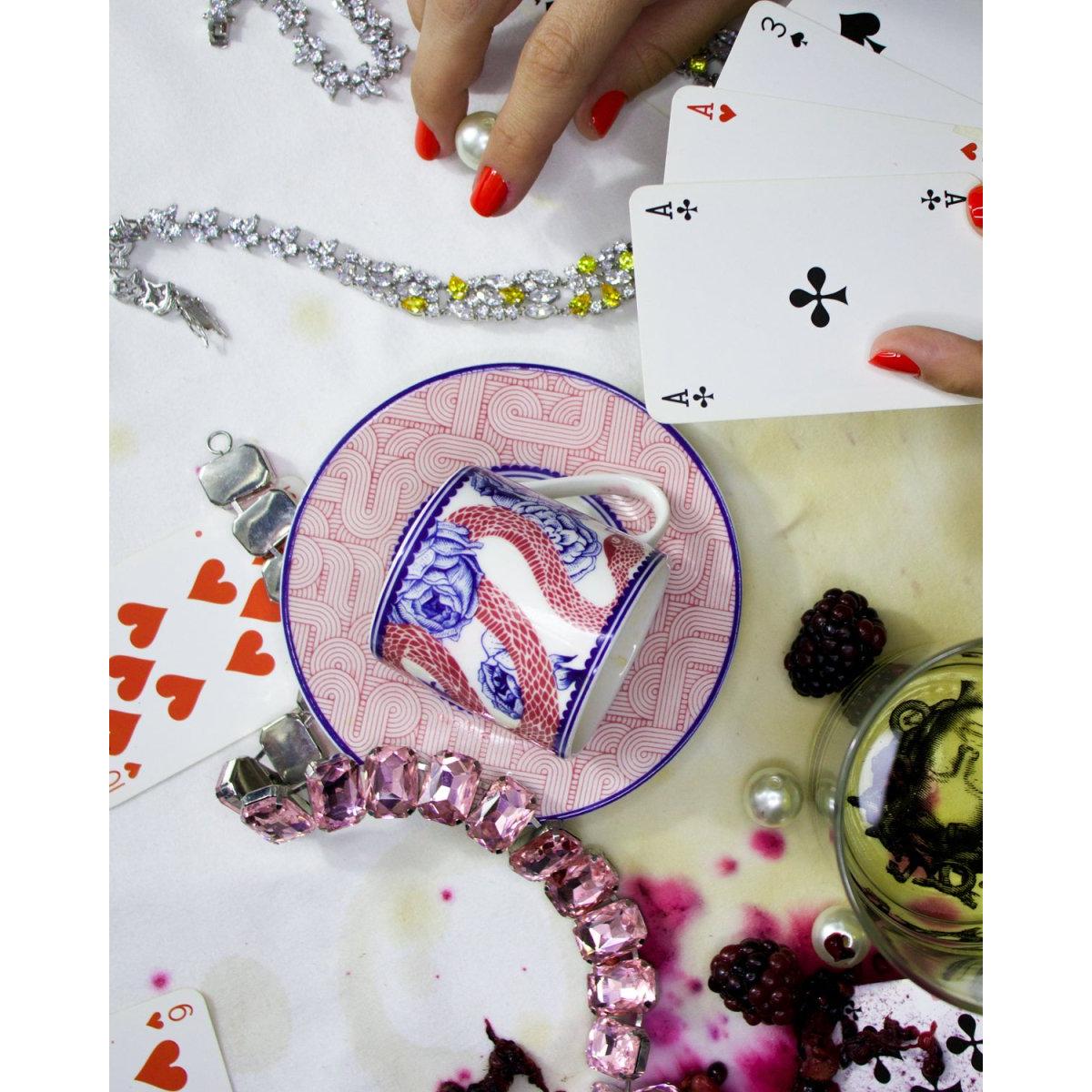 Kahve Fincanı 2'li Rose Of Medusa