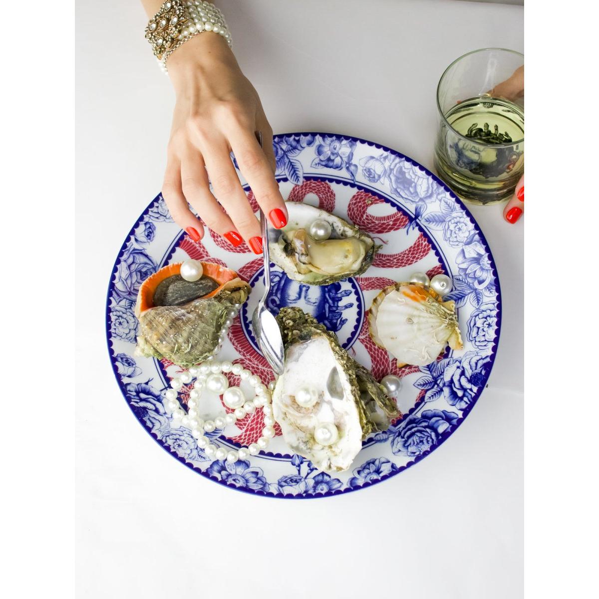 Rose Of Medusa 28 cm Porselen Tabak