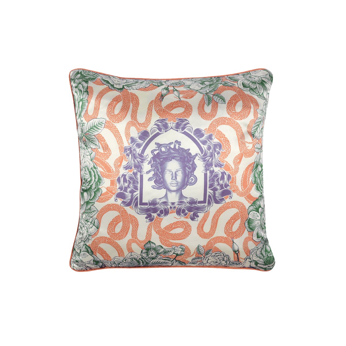 Kırlent Turuncu Medusa