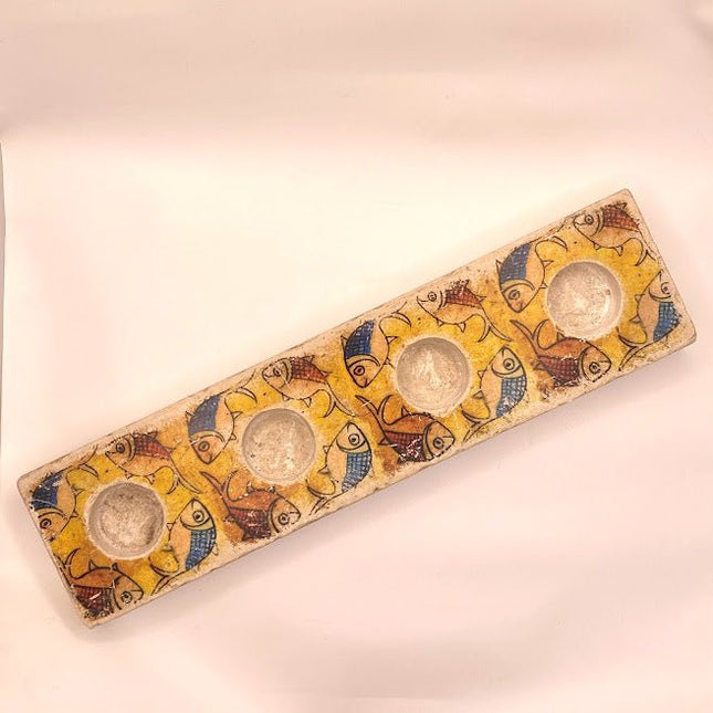 Haane Design - Taş Mumluk 4'lü - Mumluk
