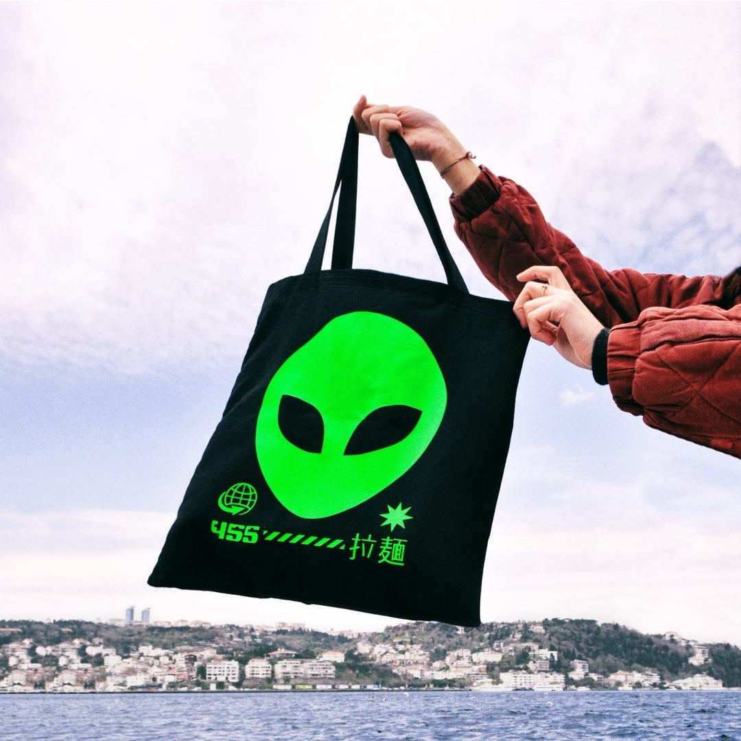 Helal Merch - Flying Saucer Tote Çanta - Tote Çanta