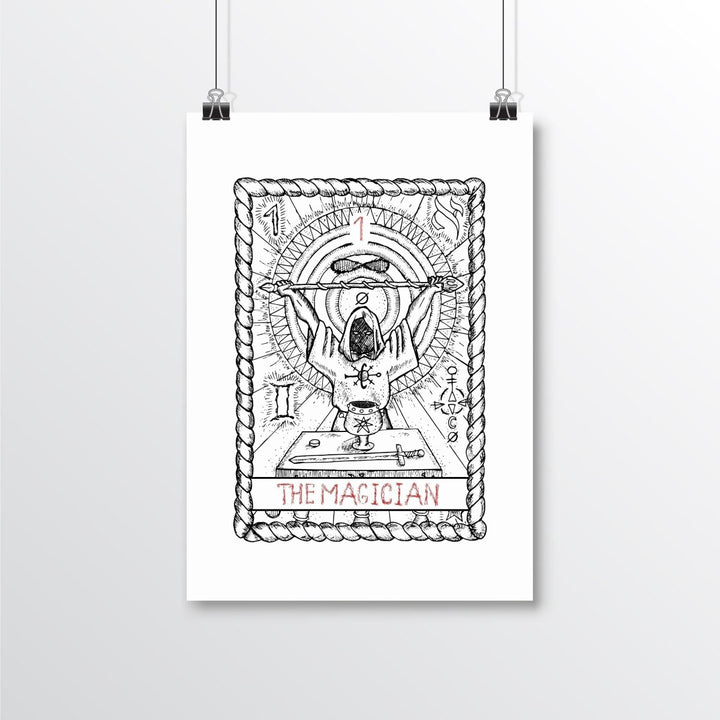 Helal Merch - Major Arcana Poster - Poster