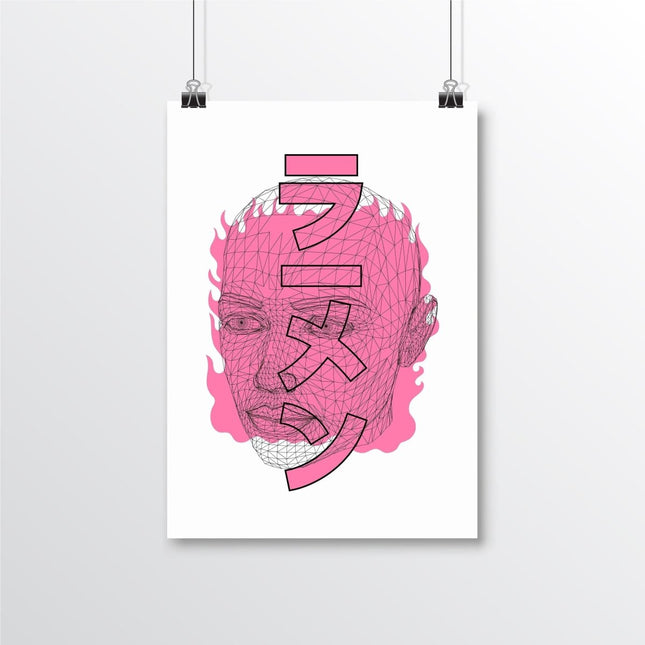 Helal Merch - Noodle Brain Poster - Poster
