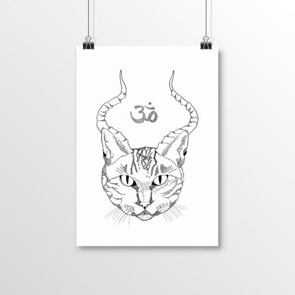 Helal Merch - Purrfound Poster - Poster