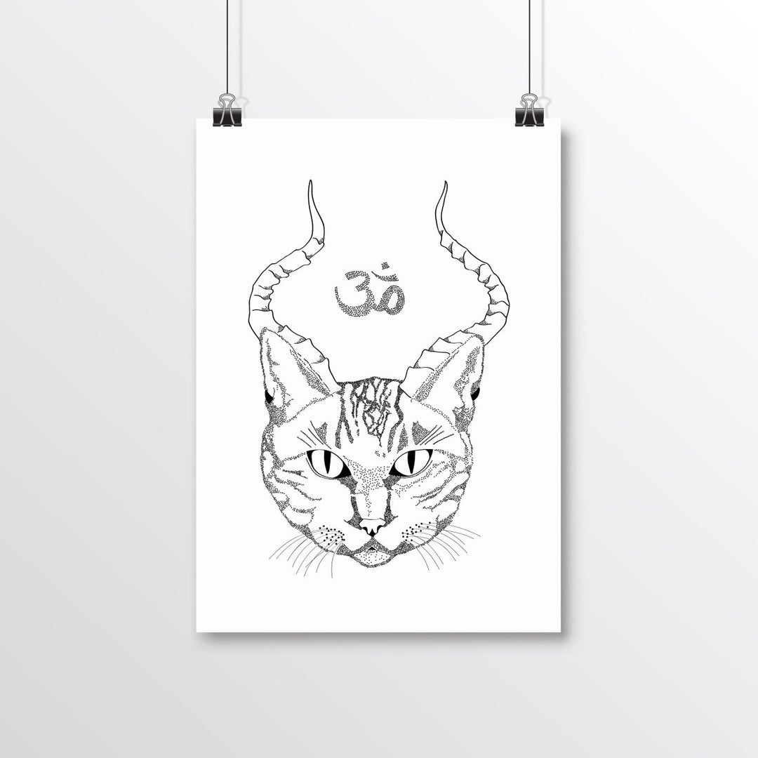 Helal Merch - Purrfound Poster - Poster