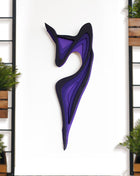 Karo Design - BALERİN MOR KATMANLI AHŞAP TABLO - Tablo