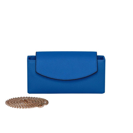 KHILIOS - Gean Mavi Mini Omuz Çantası & Clutch - Clutch