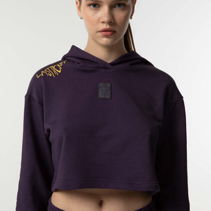 Last Ticket to Fortuna’s Chateaux - The Noble One YonP Crop Hoodie - Hoodie