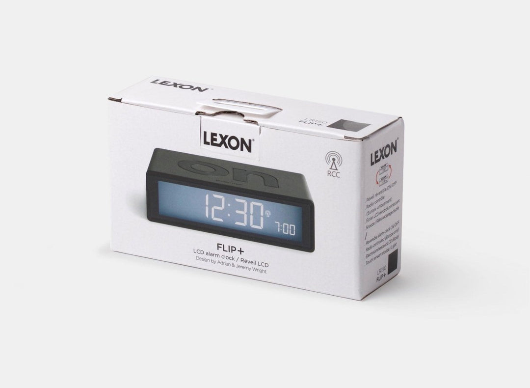 Lexon - Lexon Flip Plus Alarm Saat - Dijital Saat