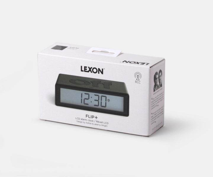 Lexon - Lexon Flip Plus Alarm Saat - Dijital Saat