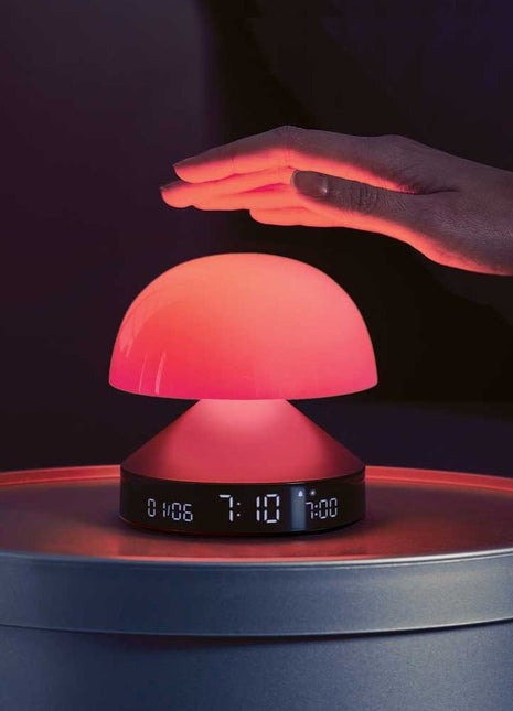 Lexon - Lexon Mina Sunrise Alarm Saatli Gün Işığı Simulatörü & Aydınlatma - Koyu Kırmızı - Led Lamba
