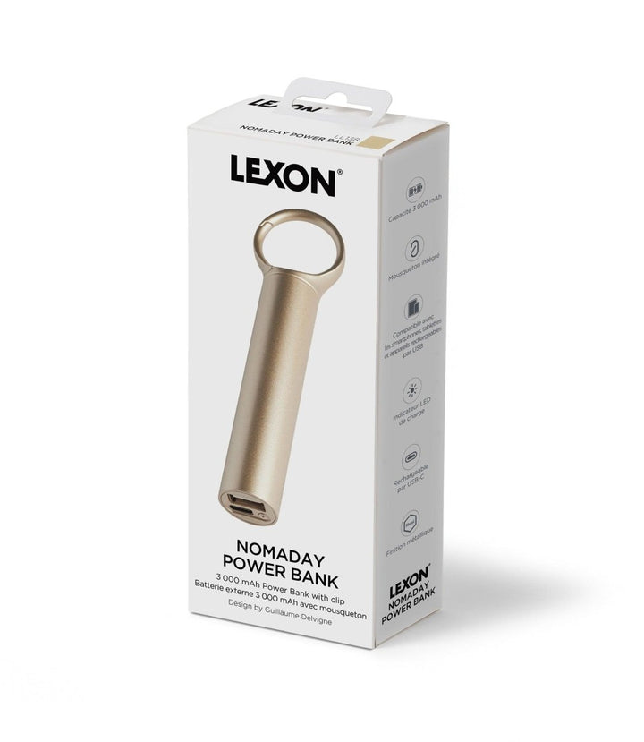 Lexon - Lexon Nomaday Powerbank Dore - Powerbank