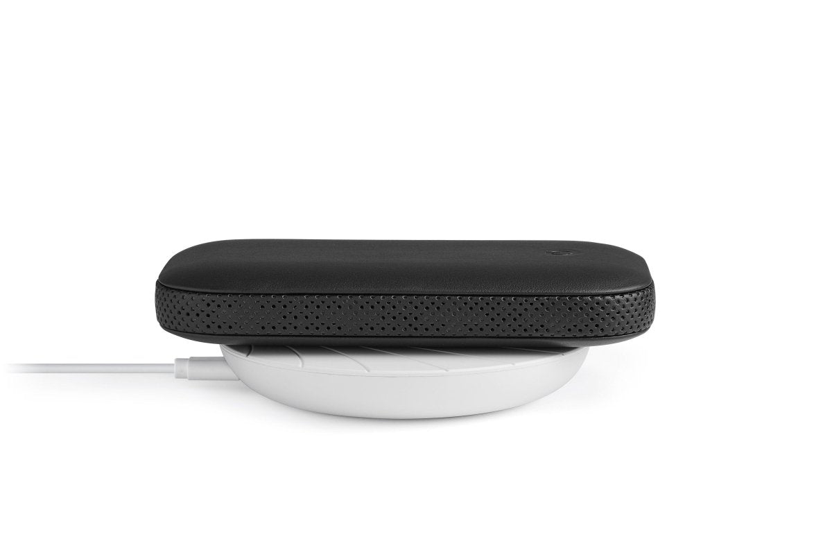 Lexon Powersound Kablosuz Şarj Cihazı ve Bluetooth Hoparlör- Siyah