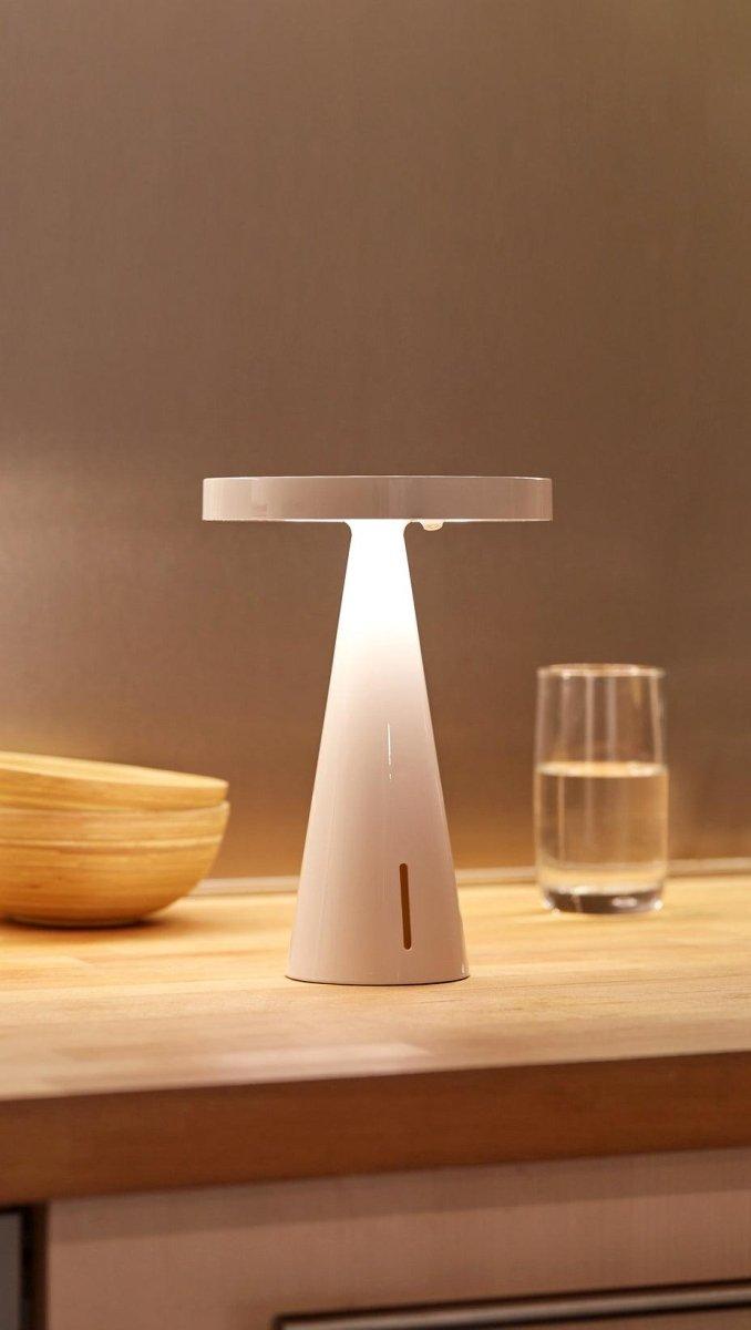 Lexon Mano Sensörlü Aydınlatmalı Dezenfektan Dispanseri - Beyaz