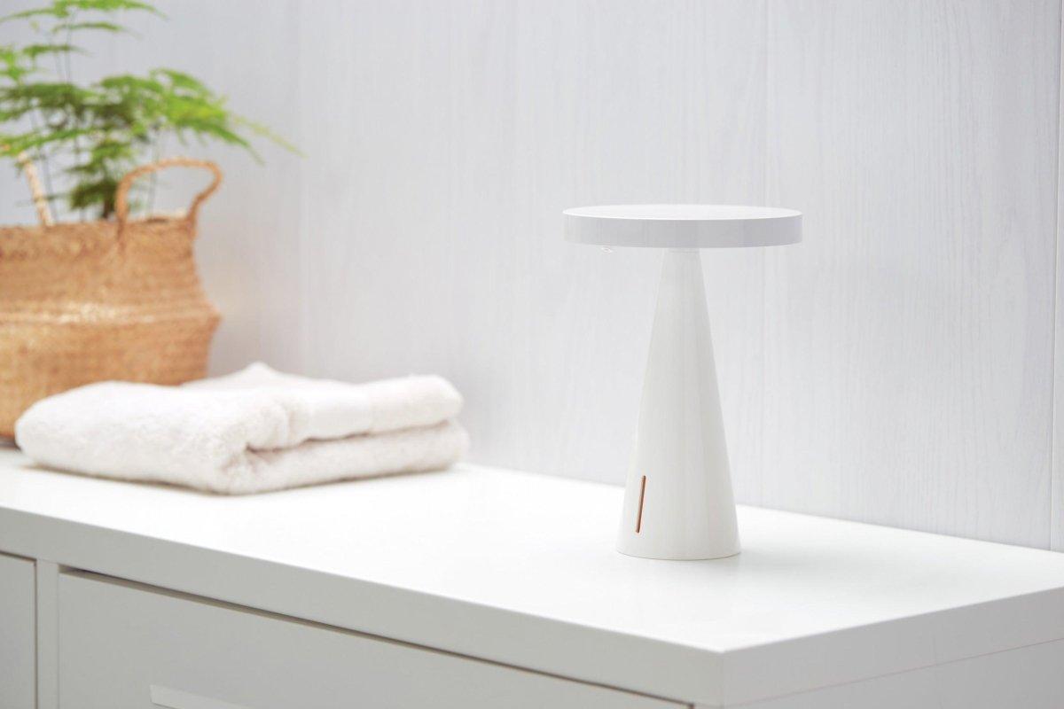 Lexon Mano Sensörlü Aydınlatmalı Dezenfektan Dispanseri - Beyaz