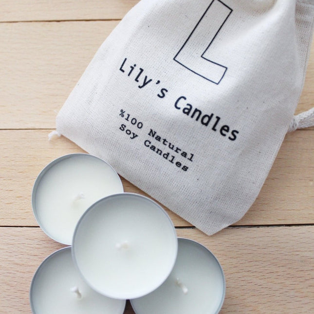 Lily's Candles - Tealight 4'lü Set - Mum
