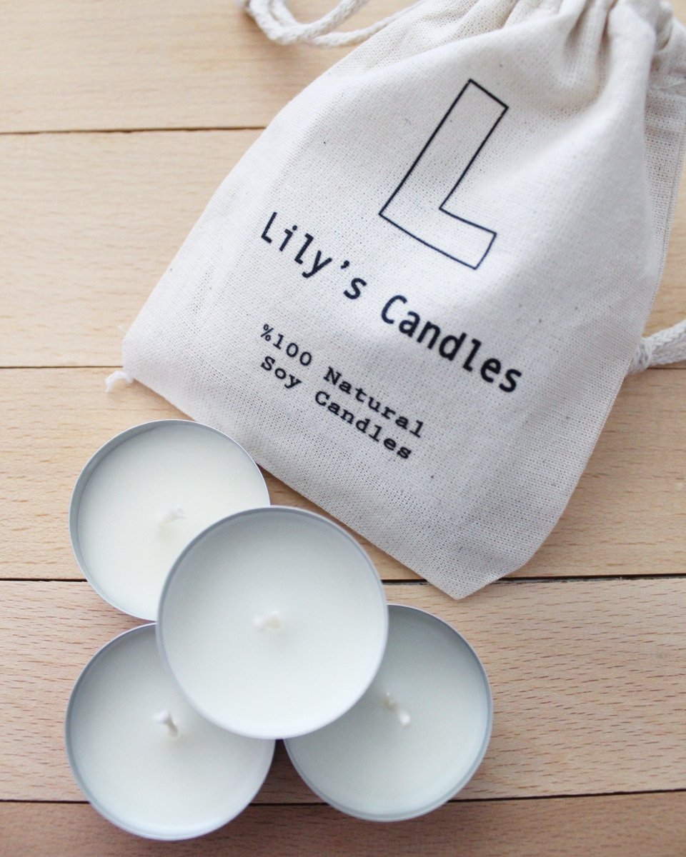 Lily's Candles - Tealight 4'lü Set - Mum