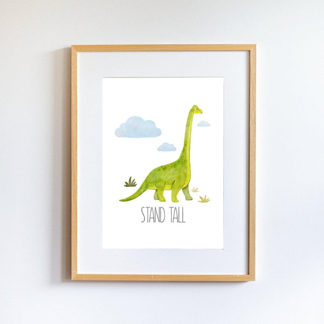 Little Forest Animals - Stand Tall Dinosaur Tablo - Tablo