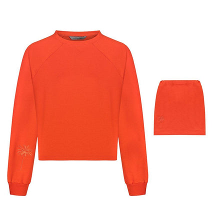 Lucky Palm by MD - Orange Santa Monica Kadın Sweatshirt - Sweatshirt