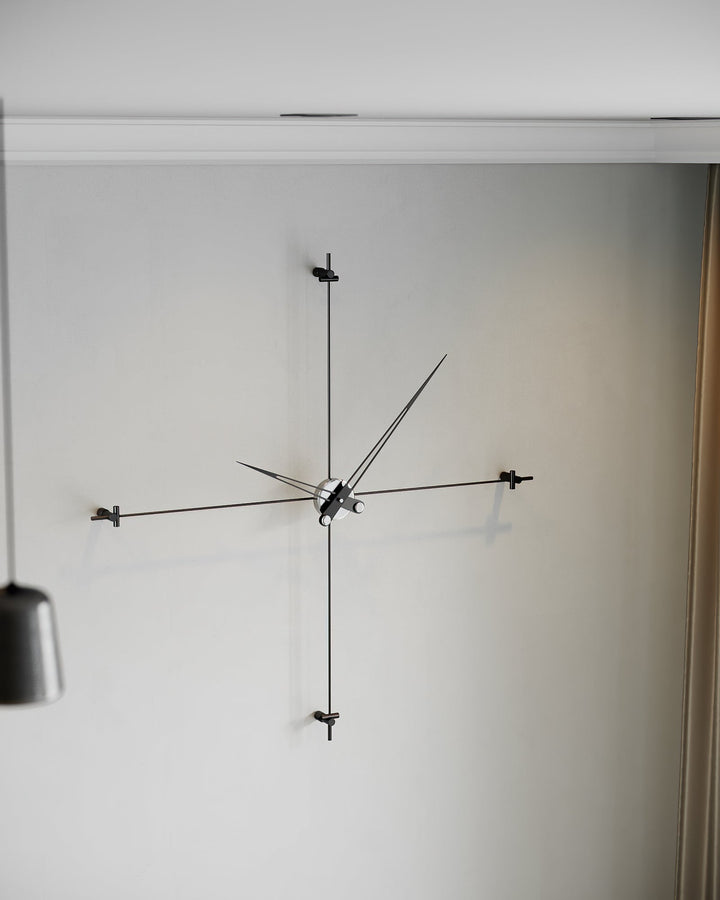 M Clocks - Compass 90 cm Duvar Saati - Duvar Saati