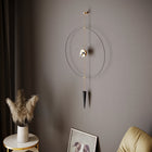 M Clocks - Pendulum Plus 60 cm Duvar Saati - Duvar Saati