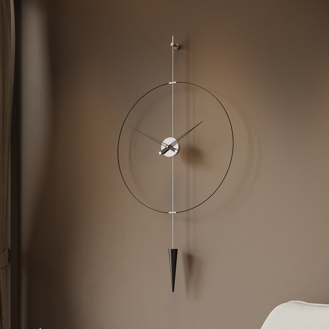 M Clocks - Pendulum Plus 60 cm Duvar Saati - Duvar Saati